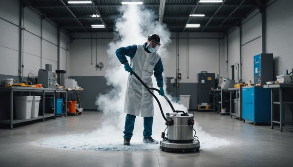 Découvrez le nettoyage cryogénique à Vitrolles et istres